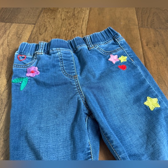 Mini Boden Denim Embroidered Jeans size 9 - Picture 4 of 5